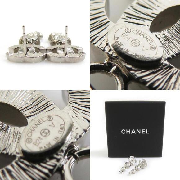 CHANEL Silver Earrings - Picture 5 of 5